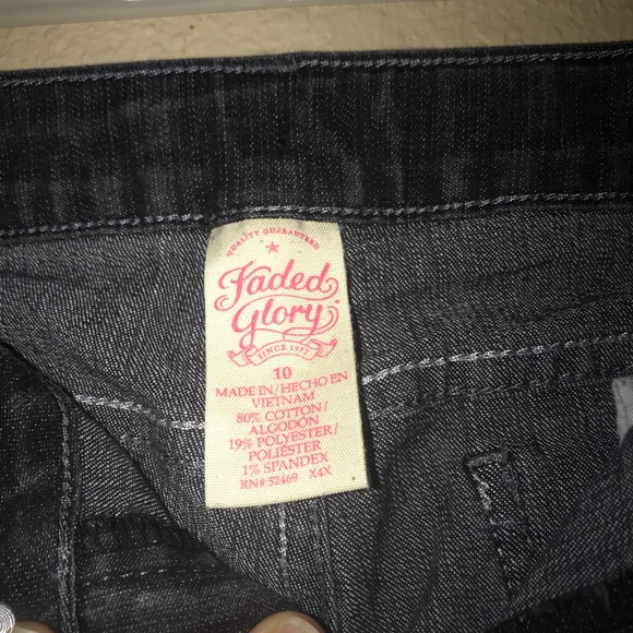 Girls Black Jeans 👖 - Picture 2 of 3